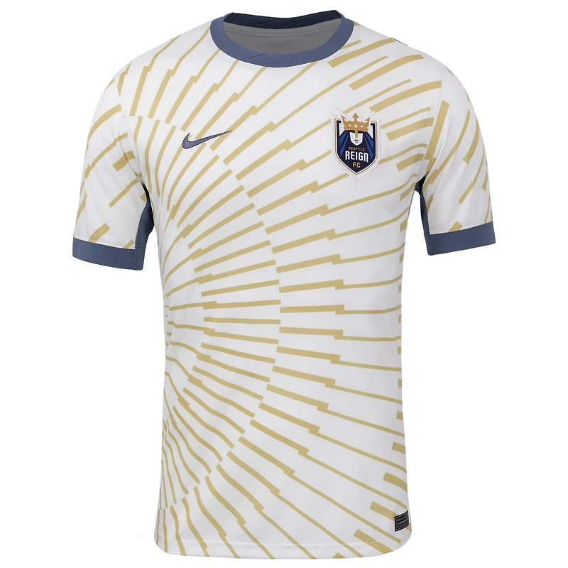 Nike Gray Seattle Reign FC 2025 The Rise Kit Stadium Replica Jersey