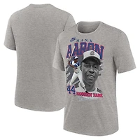 Nike Hank Aaron Atlanta Braves Cooperstown Collection Player Local T-Shirt