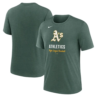 Nike Heather Athletics Logo Tri-Blend T-Shirt