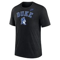 Nike Heather Duke Blue Devils Legacy Arch Tri-Blend T-Shirt