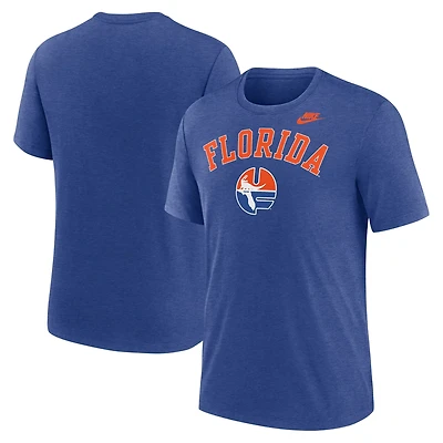 Nike Heather Light Florida Gators Legacy Arch Tri-Blend T-Shirt