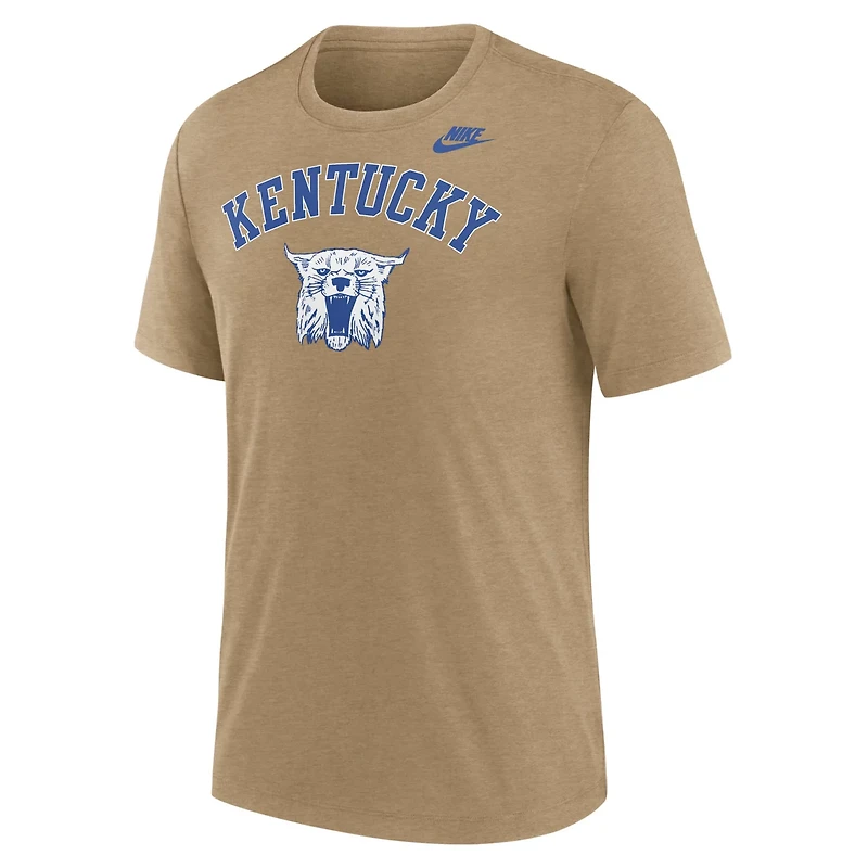 Nike Heather Light Kentucky Wildcats Legacy Arch Tri-Blend T-Shirt