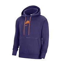Nike Heather Phoenix Suns Courtside Versus Flight Pullover Hoodie
