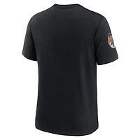 Nike Heather San Francisco Giants Cooperstown Collection Eras Tri-Blend T-Shirt