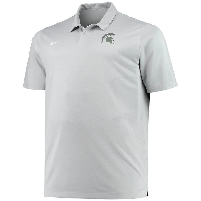 Nike Heathered Michigan State Spartans Big Tall Performance Polo