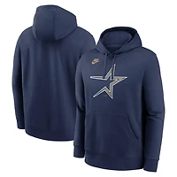Nike Houston Astros Cooperstown Collection Logo Club Pullover Hoodie