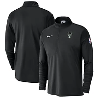 Nike Hunter Milwaukee Bucks 2024 25 Courtside Performance Half-Zip Top