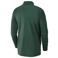Nike Hunter Milwaukee Bucks 2024 25 Courtside Performance Half-Zip Top