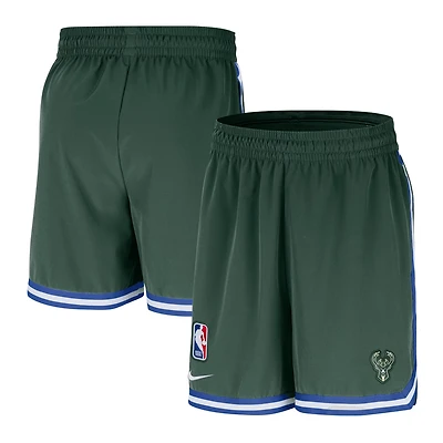 Nike Hunter Milwaukee Bucks Authentic Pre-Game Woven Performance Shorts