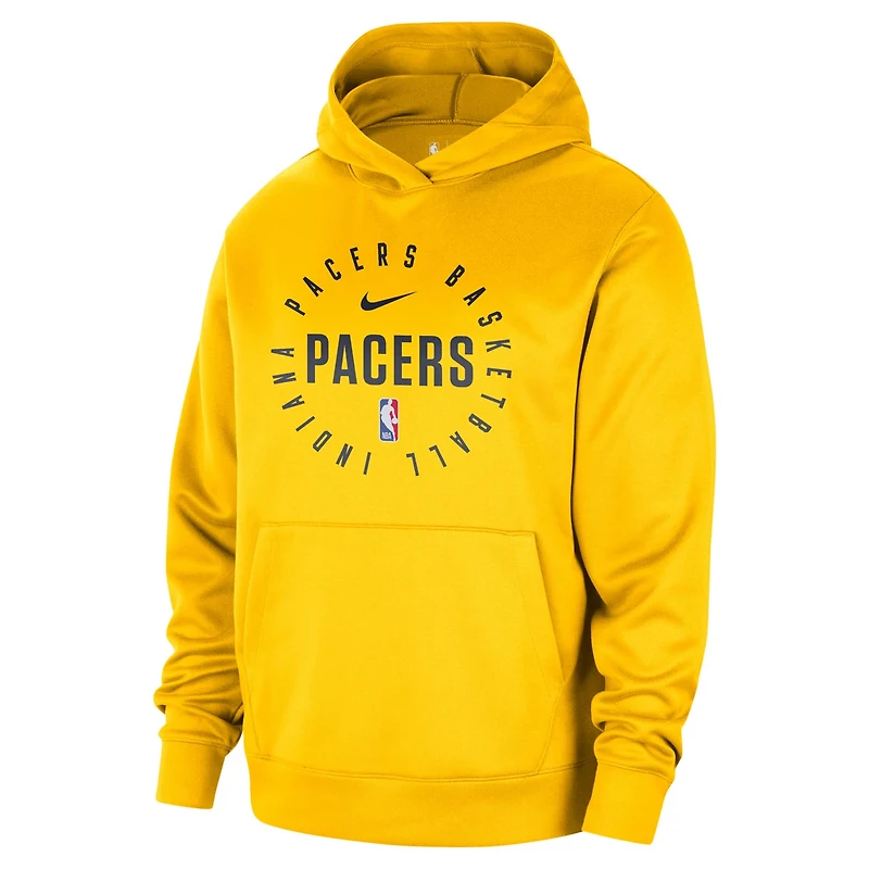 Nike Indiana Pacers 2024 25 Spotlight On-Court Practice Performance Pullover Hoodie