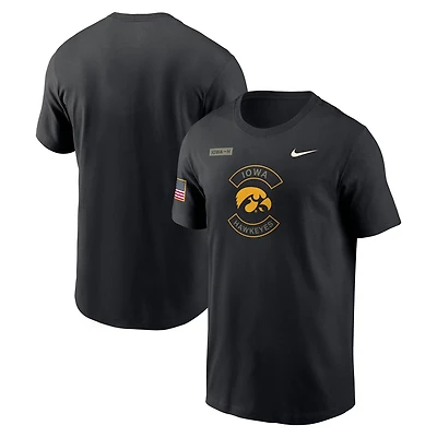 Nike Iowa Hawkeyes 2025 Military Appreciation Performance T-Shirt