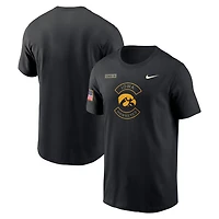 Nike Iowa Hawkeyes 2025 Military Appreciation Performance T-Shirt