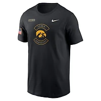 Nike Iowa Hawkeyes 2025 Military Appreciation Performance T-Shirt
