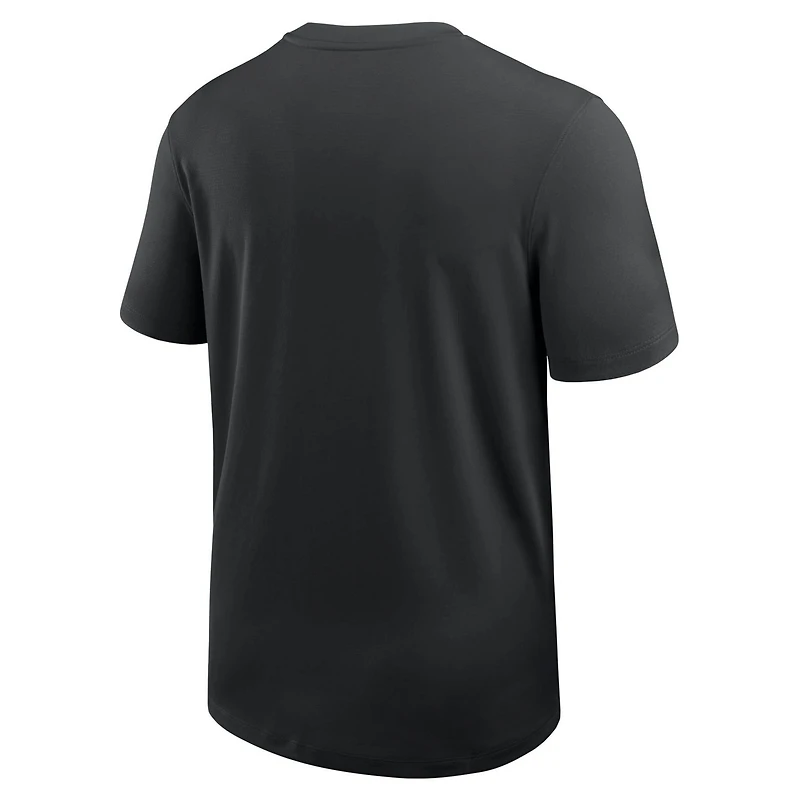 Nike Iowa Hawkeyes 2025 Sideline UV Performance Coach T-Shirt