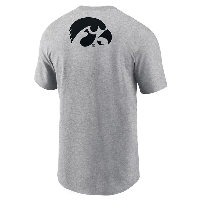 Nike Iowa Hawkeyes Campus 2-Hit Primary Mascot T-Shirt