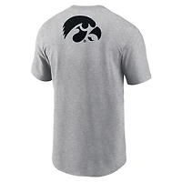 Nike Iowa Hawkeyes Campus 2-Hit Primary Mascot T-Shirt