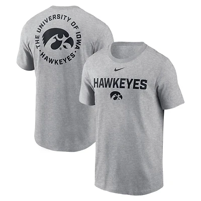 Nike Iowa Hawkeyes Campus 2-Hit T-Shirt