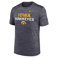 Nike Iowa Hawkeyes Campus Center Stack Velocity Dri-FIT T-Shirt