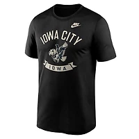 Nike Iowa Hawkeyes Fashion Hometown Legend Dri-FIT T-Shirt