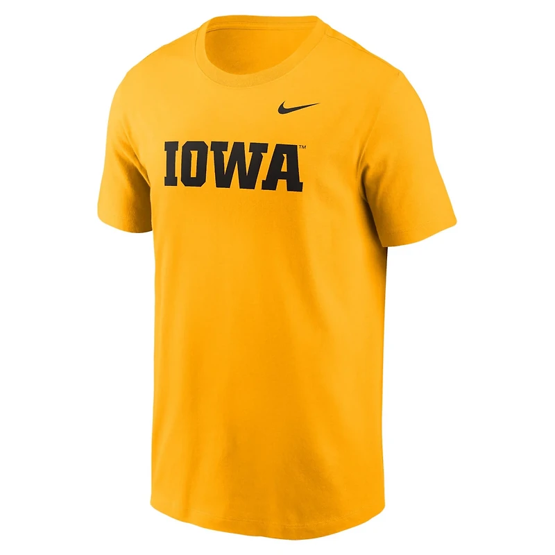 Nike Iowa Hawkeyes Primetime Evergreen Wordmark T-Shirt