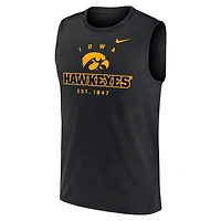 Nike Iowa Hawkeyes Primetime Legend Lock Up Performance Muscle Tank Top