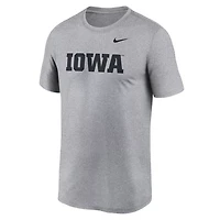 Nike Iowa Hawkeyes Primetime Legend Wordmark T-Shirt