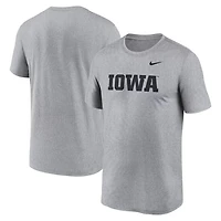 Nike Iowa Hawkeyes Primetime Legend Wordmark T-Shirt