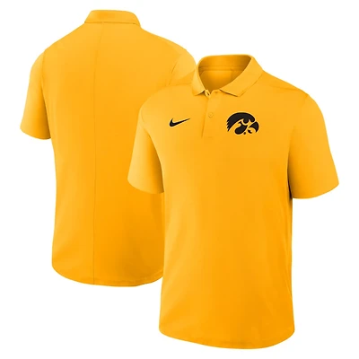 Nike Iowa Hawkeyes Primetime Victory Primary Logo Performance Polo