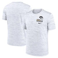 Nike Iowa Hawkeyes Velocity Stacked Dri-FIT T-Shirt