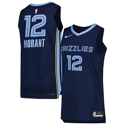 Nike Ja Morant Memphis Grizzlies Authentic Jersey - Icon Edition