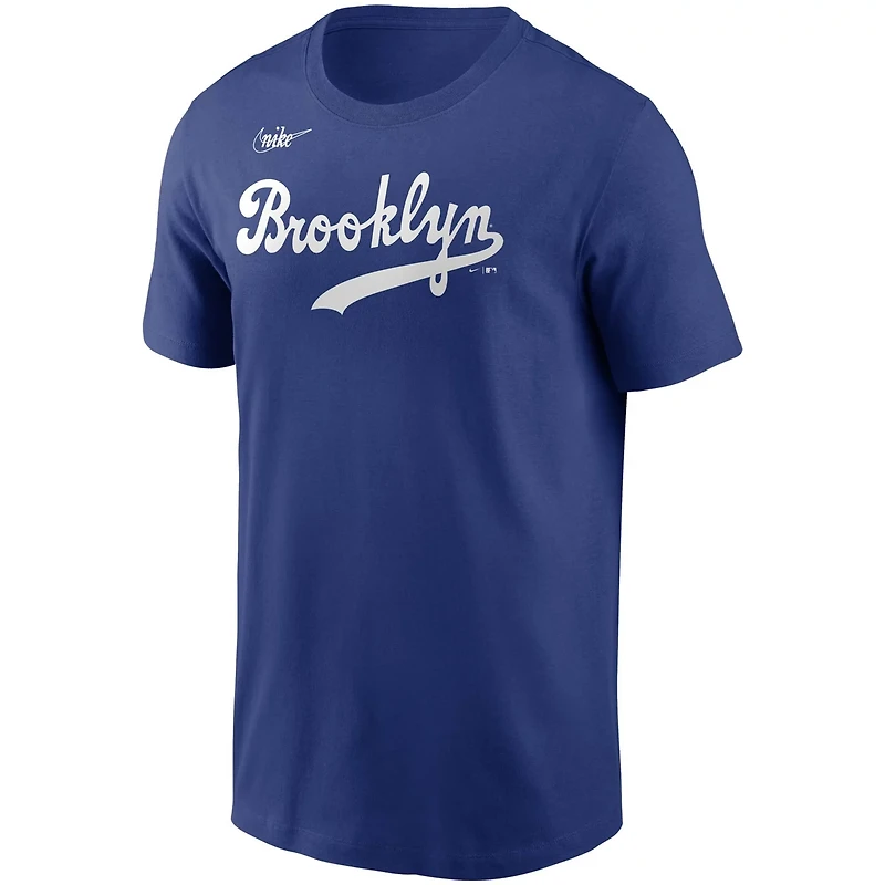 Nike Jackie Robinson Brooklyn Dodgers Cooperstown Collection Name Number T-Shirt