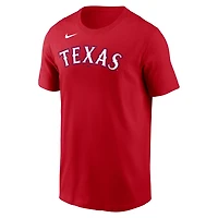Nike Jacob deGrom Texas Rangers Name  Number T-Shirt