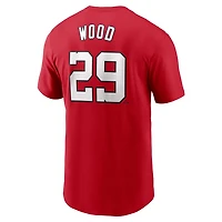 Nike James Wood Washington Nationals Fuse Name  Number T-Shirt