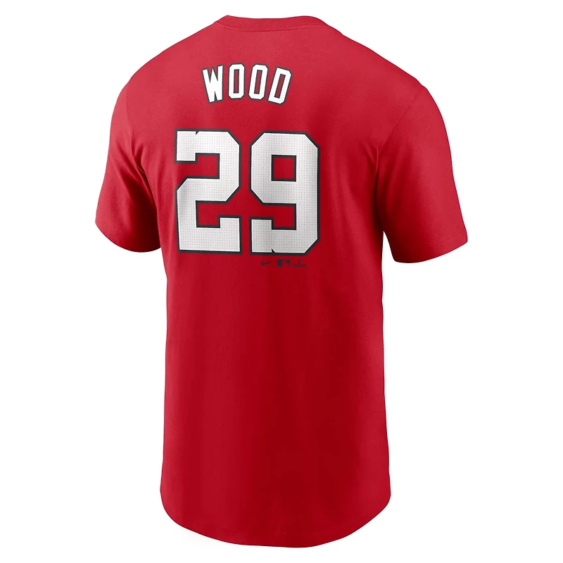 Nike James Wood Washington Nationals Fuse Name  Number T-Shirt