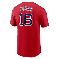 Nike Jarren Duran Boston Sox Fuse Name  Number T-Shirt