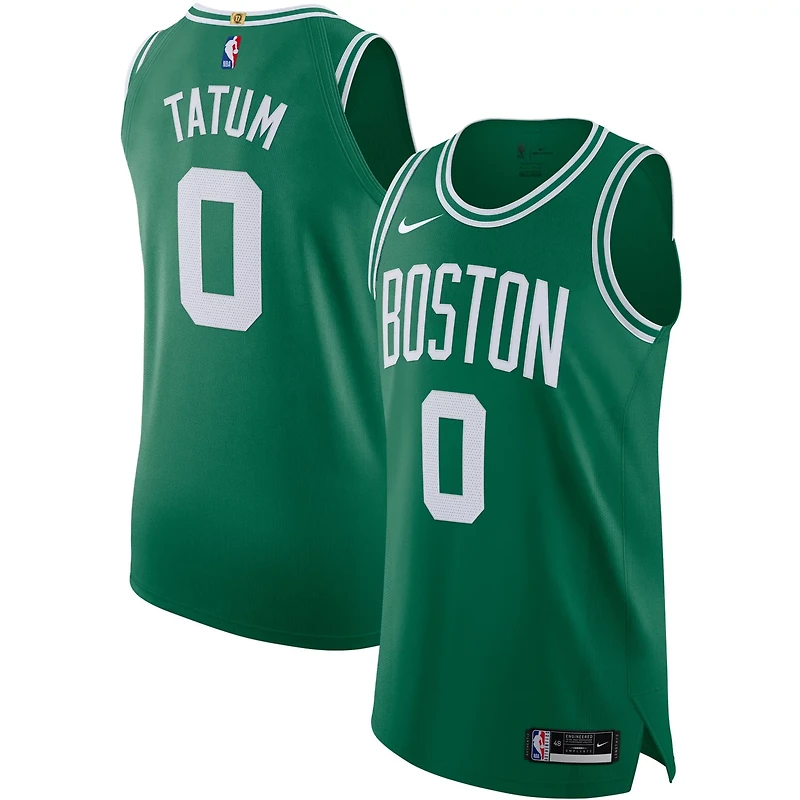 Nike Jayson Tatum Kelly Boston Celtics Authentic Jersey - Icon Edition