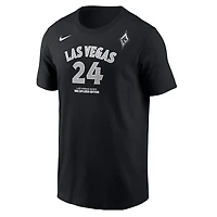Nike Jewell Loyd Las Vegas Aces Explorer Edition Name  Number T-Shirt