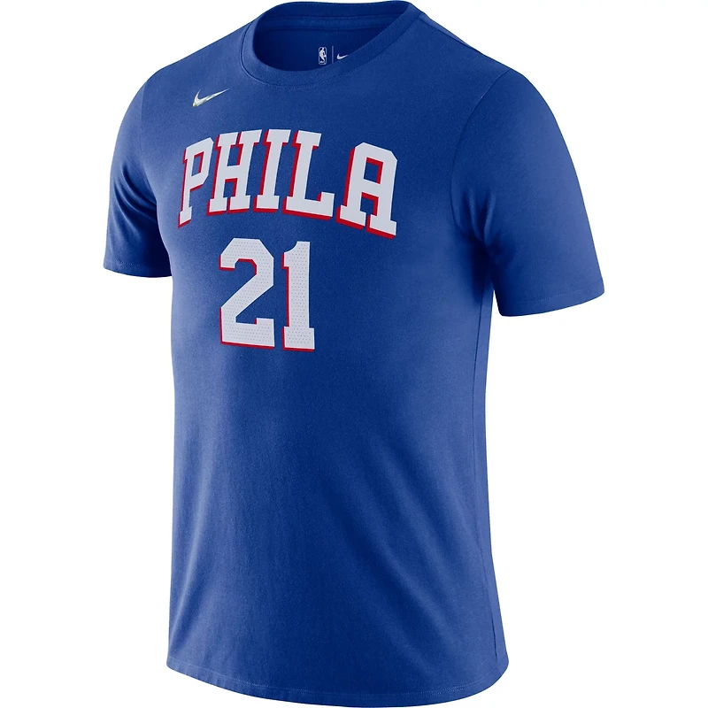 Nike Joel Embiid Philadelphia 76ers Diamond Icon Name  Number T-Shirt