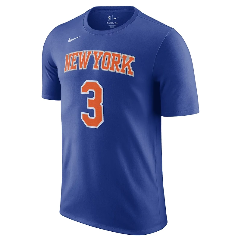 Nike Josh Hart New York Knicks Icon Edition Name  Number T-Shirt