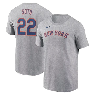 Nike Juan Soto New York Mets Fuse Name Number T-Shirt