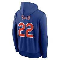 Nike Juan Soto New York Mets Name  Number Pullover Hoodie