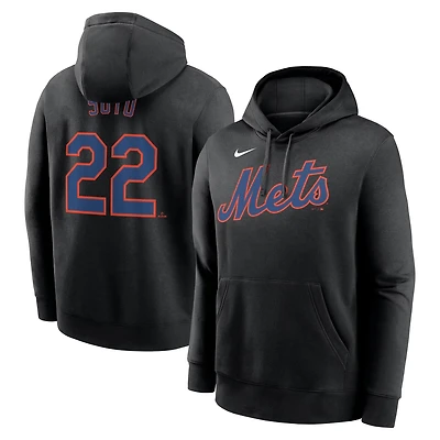 Nike Juan Soto New York Mets Player Name  Number Club Fleece Pullover Hoodie