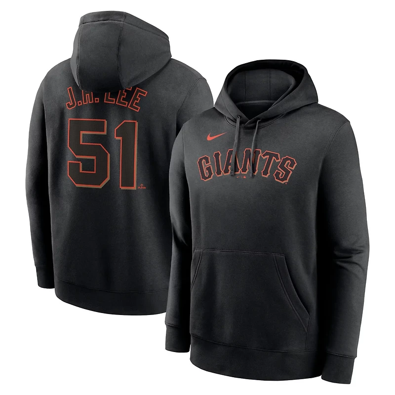 Nike Jung Hoo Lee San Francisco Giants Player Name Number Club Pullover Hoodie
