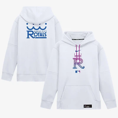 Nike Kansas City Royals 2026 Connect Authentic Collection Therma-FIT Hoodie
