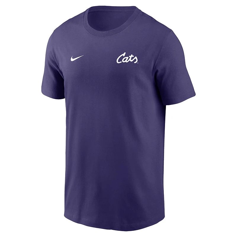Nike Kansas State Wildcats 2025 Sideline Legend Performance T-Shirt