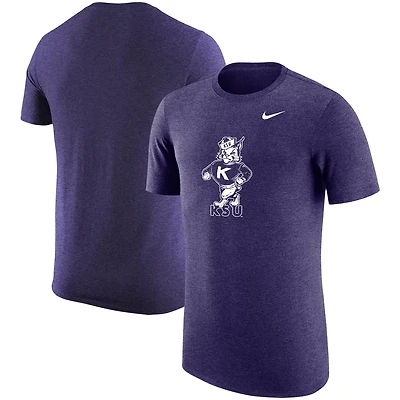 Nike Kansas State Wildcats Vintage Logo Tri-Blend T-Shirt