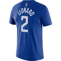 Nike Kawhi Leonard LA Clippers Diamond Icon Name  Number T-Shirt