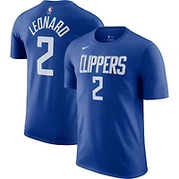 Nike Kawhi Leonard LA Clippers Icon 2022/23 Name  Number T-Shirt
