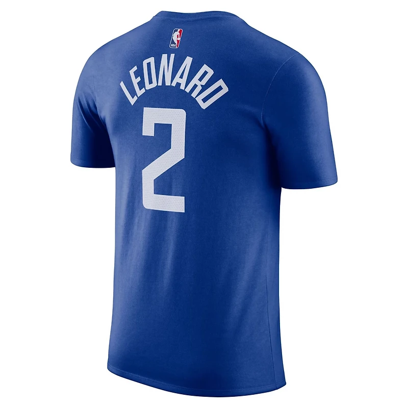 Nike Kawhi Leonard LA Clippers Icon 2022/23 Name  Number T-Shirt