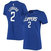 Nike Kawhi Leonard LA Clippers Name  Number Performance T-Shirt